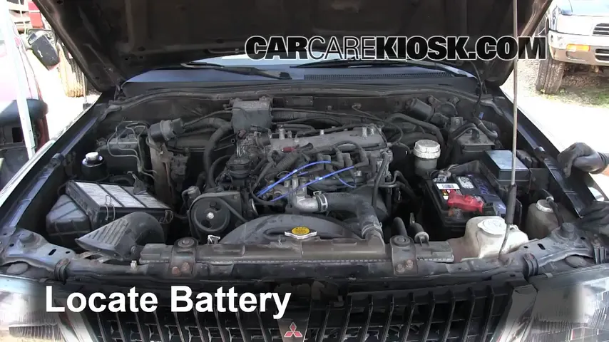1997 Mitsubishi Montero Sport XLS 3.0L V6 Battery Jumpstart